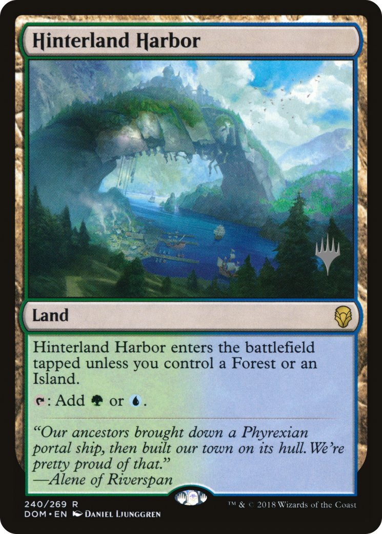 Hinterland Harbor (PPM20-240P) [Dominaria Promos] Foil