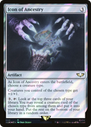 Icon of Ancestry (Surge Foil) (40K-242) [Warhammer 40,000 Commander] Foil
