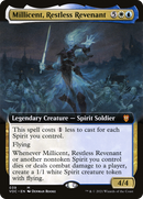 Millicent, Restless Revenant (Extended Art) (VOC-039) [Crimson Vow Commander]