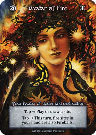 Avatar of Fire (Preconstructed Deck)  - Alpha