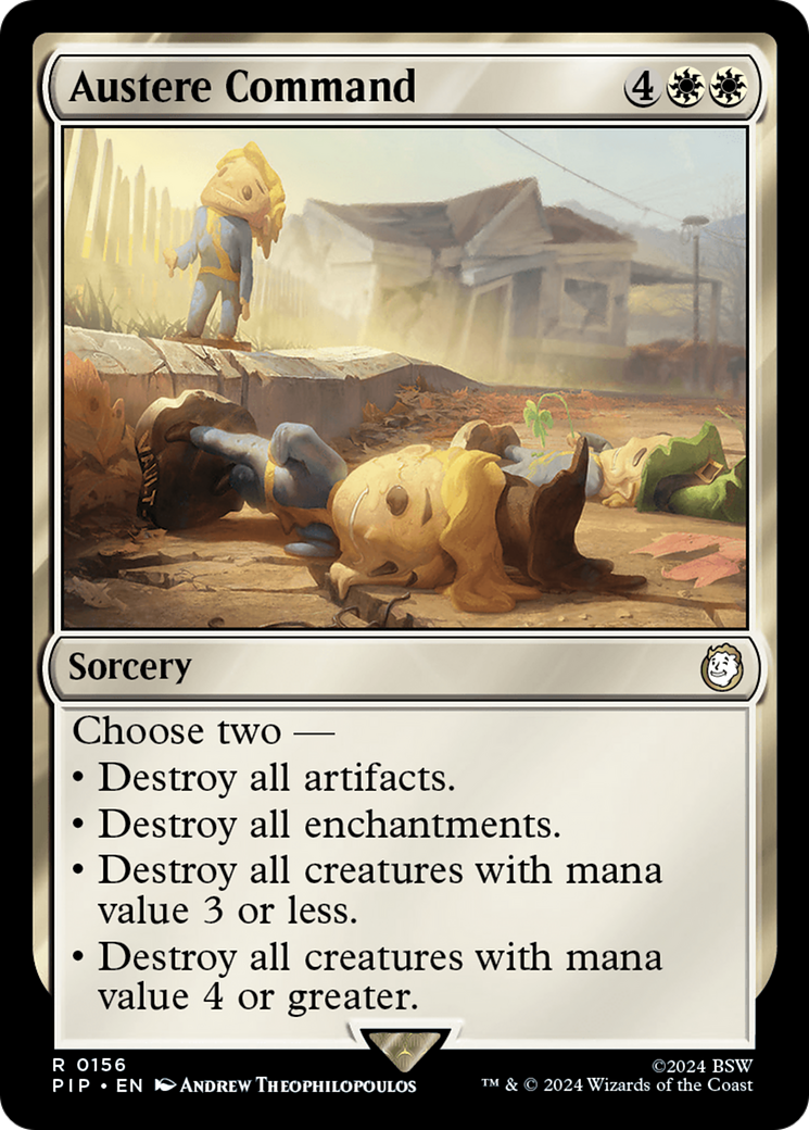 Austere Command (PIP-156) [Fallout]