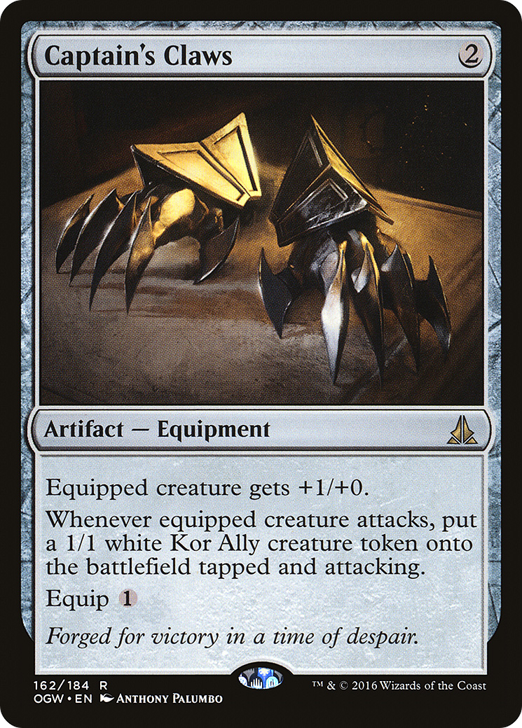 Captain's Claws (OGW-162) [Oath of the Gatewatch]