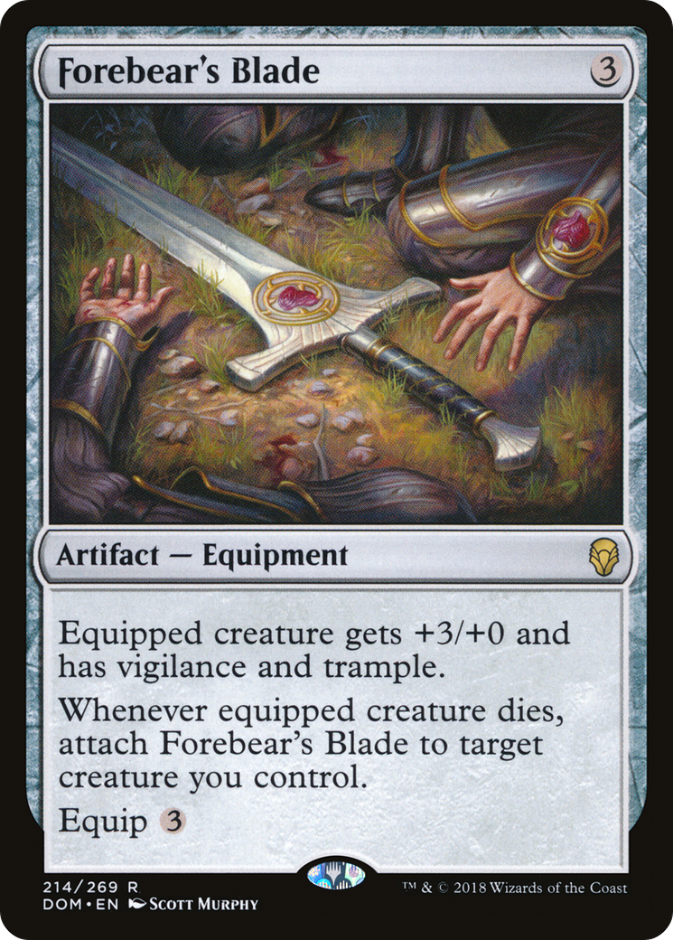 Forebear's Blade (DOM-214) [Dominaria]
