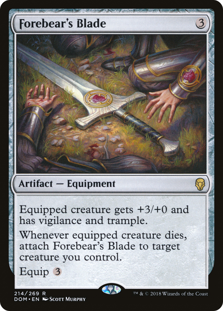 Forebear's Blade (DOM-214) [Dominaria]