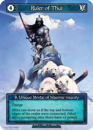 Ruler of Thul (Foil)  - Alpha Foil