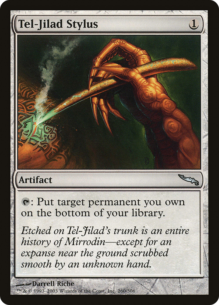 Tel-Jilad Stylus (MRD-260) [Mirrodin]
