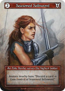 Seasoned Sellsword (Foil)  - Beta Foil