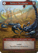 Sirocco Scorpions (Foil)  - Beta Foil