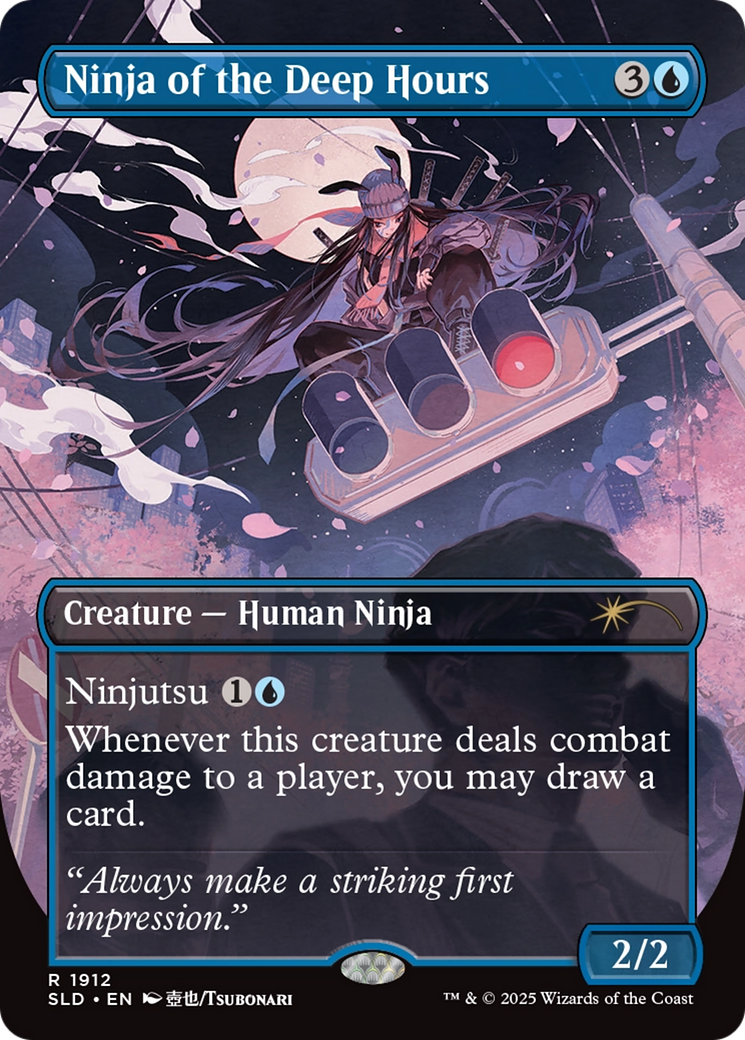 Ninja of the Deep Hours (SLD-1912) [Secret Lair Drop] (Borderless)