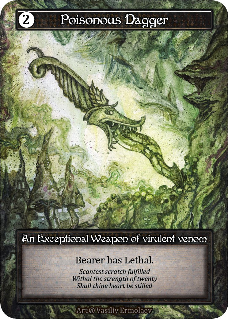 Poisonous Dagger (Foil)  - Beta Foil