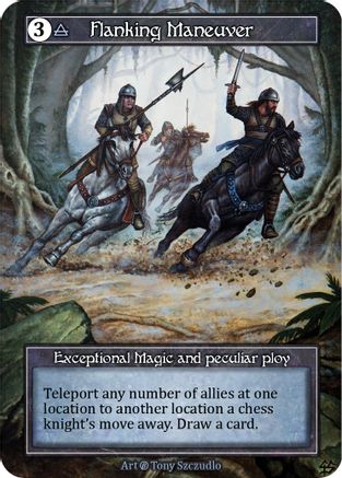 Flanking Maneuver (Foil)  - Beta Foil