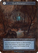 Evil Presence (Foil)  - Beta Foil