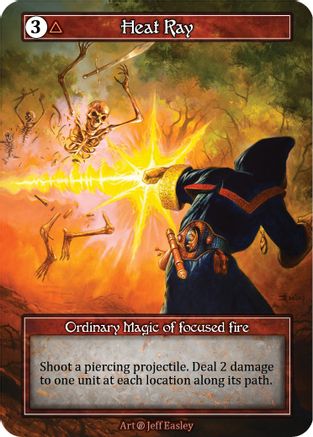 Heat Ray (Foil)  - Beta Foil
