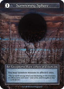 Summoning Sphere (Foil)  - Beta Foil