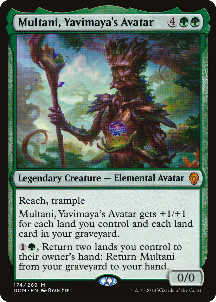 Multani, Yavimaya's Avatar (DOM-174) [Dominaria]