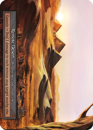 Remote Desert  - Beta