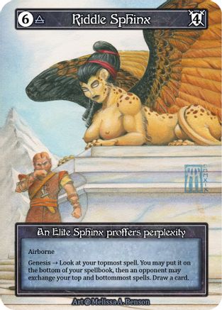 Riddle Sphinx (Foil)  - Beta Foil