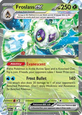 Froslass ex - 003/182 3 - [SV04 Paradox Rift] Holofoil