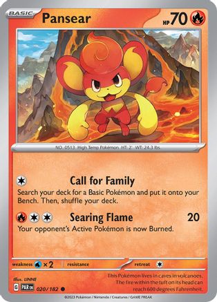 Pansear 20 - [SV04 Paradox Rift] Reverse Holofoil