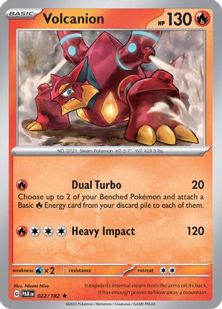 Volcanion 22 - [SV04 Paradox Rift] Reverse Holofoil