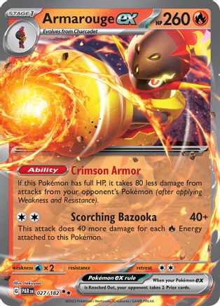 Armarouge ex 27 - [SV04 Paradox Rift] Holofoil