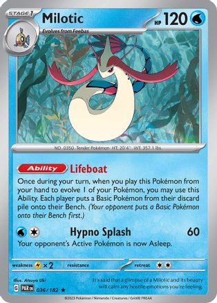 Milotic 36 - [SV04 Paradox Rift] Holofoil