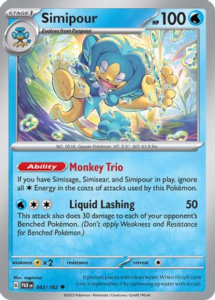 Simipour 42 - [SV04 Paradox Rift] Reverse Holofoil