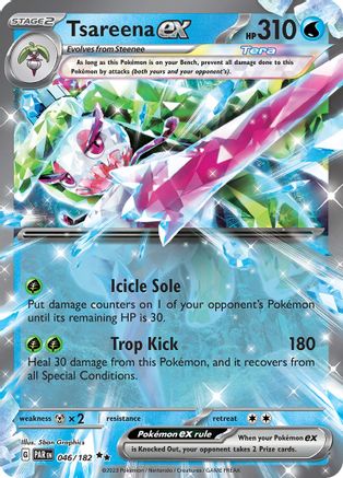Tsareena ex - 046/182 46 - [SV04 Paradox Rift] Holofoil