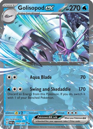 Golisopod ex - 050/182 50 - [SV04 Paradox Rift] Holofoil