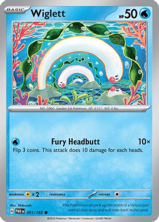 Wiglett - 051/182 51 - [SV04 Paradox Rift] Reverse Holofoil
