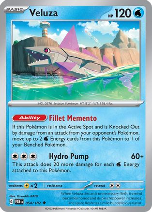 Veluza - 054/182 54 - [SV04 Paradox Rift] Reverse Holofoil