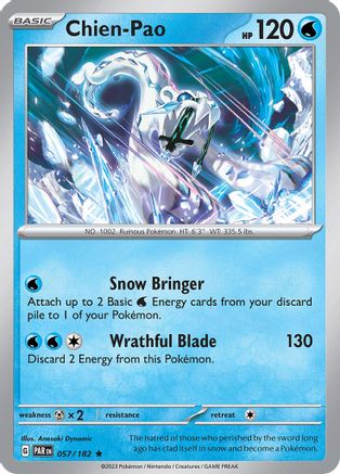 Chien-Pao 57 - [SV04 Paradox Rift] Reverse Holofoil