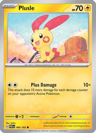 Plusle - 060/182 60 - [SV04 Paradox Rift]