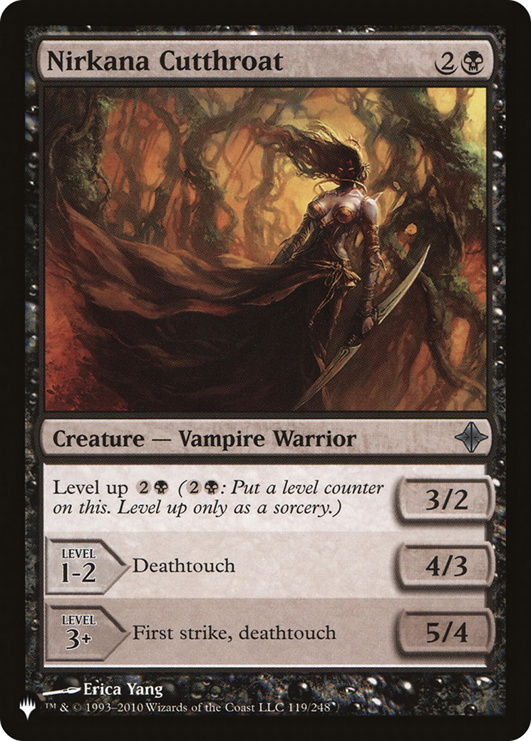 Nirkana Cutthroat (LIST-ROE-119) [The List]