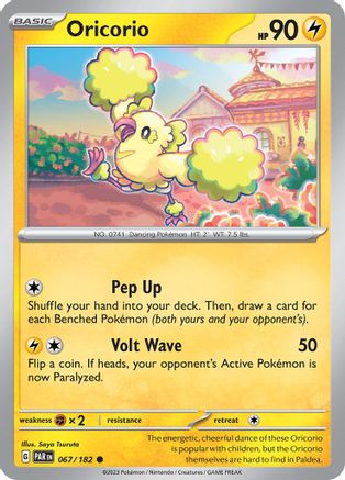 Oricorio 67 - [SV04 Paradox Rift]