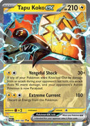 Tapu Koko ex - 068/182 68 - [SV04 Paradox Rift] Holofoil
