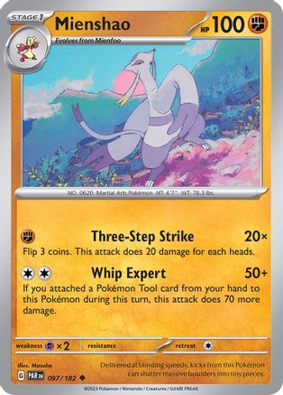 Mienshao - 097/182 97 - [SV04 Paradox Rift]