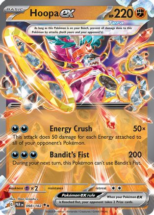 Hoopa ex 98 - [SV04 Paradox Rift] Holofoil