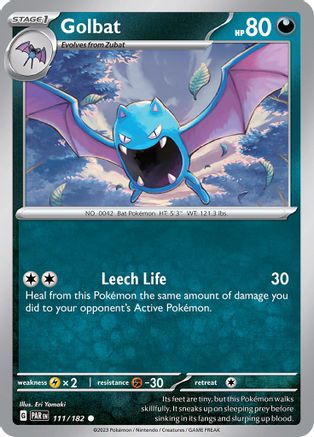 Golbat 111 - [SV04 Paradox Rift] Reverse Holofoil