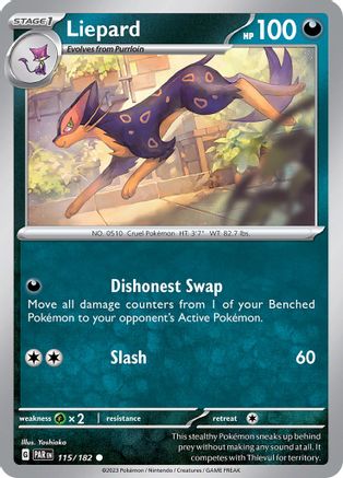 Liepard 115 - [SV04 Paradox Rift]