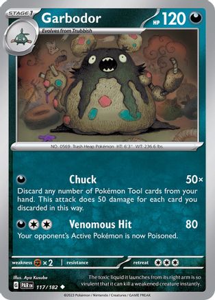 Garbodor - 117/182 117 - [SV04 Paradox Rift]
