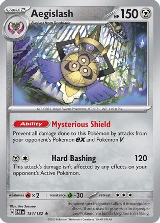 Aegislash - 134/182 134 - [SV04 Paradox Rift] Holofoil