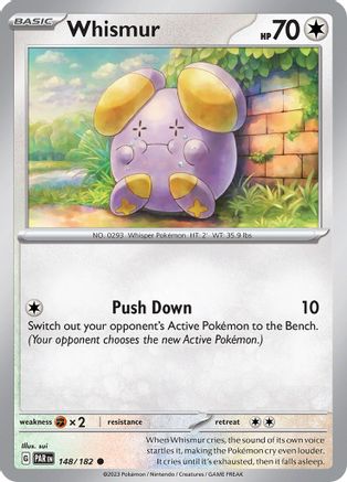 Whismur 148 - [SV04 Paradox Rift] Reverse Holofoil