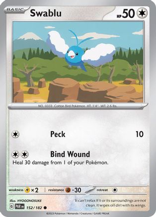Swablu - 152/182 152 - [SV04 Paradox Rift]