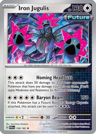 Iron Jugulis - 158/182 158 - [SV04 Paradox Rift] Holofoil