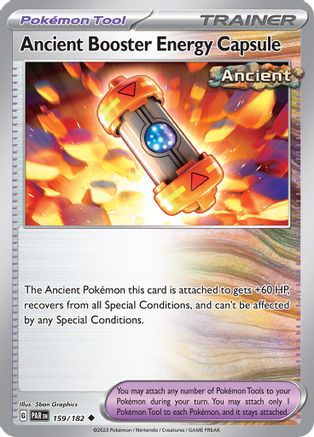 Ancient Booster Energy Capsule 159 - [SV04 Paradox Rift] Reverse Holofoil