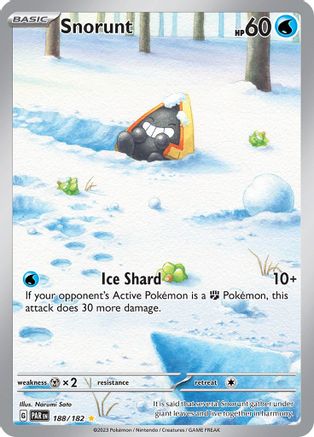 Snorunt - 188/182 188 - [SV04 Paradox Rift] Holofoil