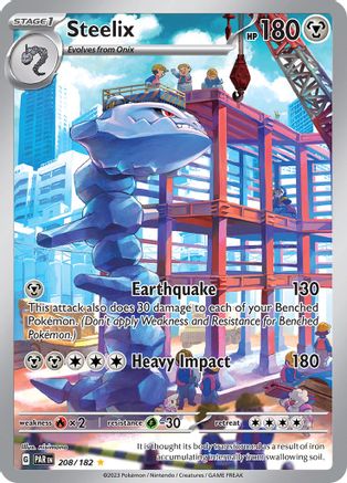 Steelix - 208/182 208 - [SV04 Paradox Rift] Holofoil