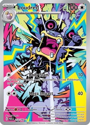 Loudred - 212/182 212 - [SV04 Paradox Rift] Holofoil