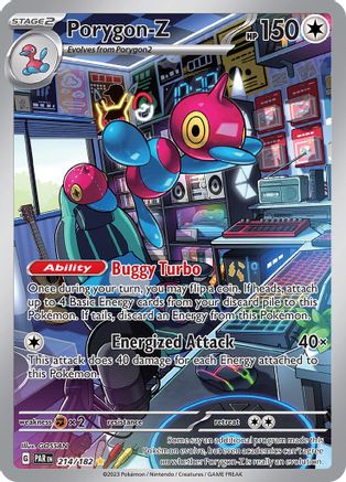 Porygon-Z - 214/182 214 - [SV04 Paradox Rift] Holofoil